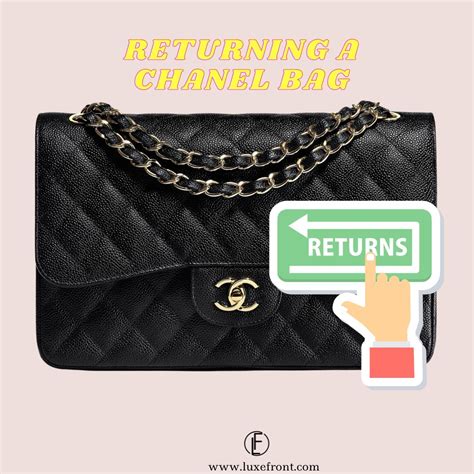 chanel bag warranty|chanel tote bag returns.